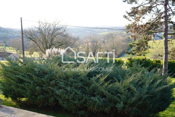 Deux logements en un, avec piscine et parc arboré