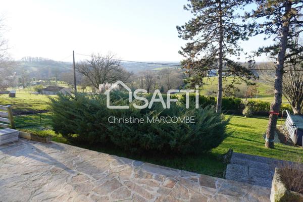 Deux logements en un, avec piscine et parc arboré
