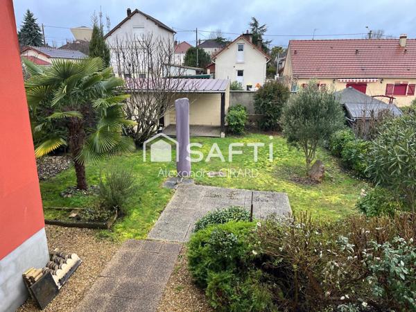 Maison d’environ 80 m2 avec 2 chambres sur une parcelle de 400m2