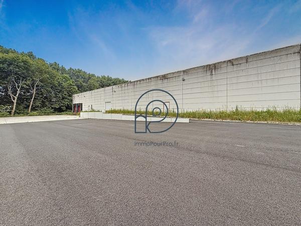 📦 Entrepôt logistique de 2 673 m² sur terrain indépendant de 5 000 m² – Halluin (frontière belge)
