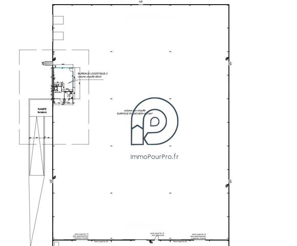 📦 Entrepôt logistique de 2 673 m² sur terrain indépendant de 5 000 m² – Halluin (frontière belge)