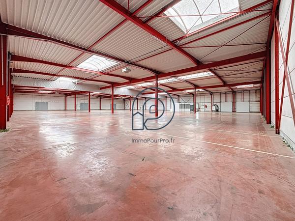 📦 Entrepôt logistique de 2 673 m² sur terrain indépendant de 5 000 m² – Halluin (frontière belge)