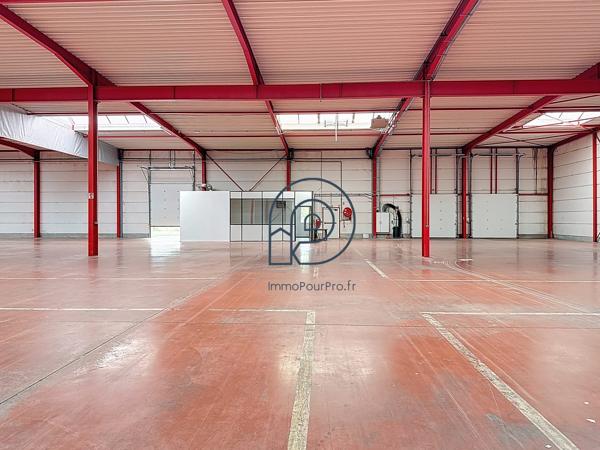 📦 Entrepôt logistique de 2 673 m² sur terrain indépendant de 5 000 m² – Halluin (frontière belge)