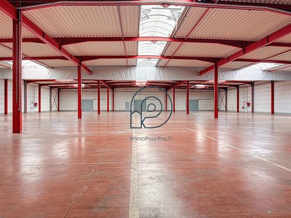📦 Entrepôt logistique de 2 673 m² sur terrain indépendant de 5 000 m² – Halluin (frontière belge)