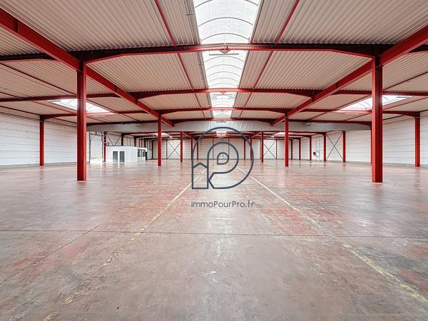 📦 Entrepôt logistique de 2 673 m² sur terrain indépendant de 5 000 m² – Halluin (frontière belge)