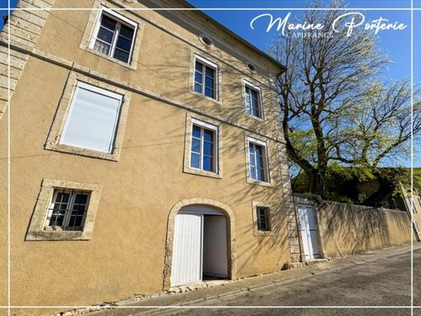 Maison de maître à révéler au cœur de Jegun – charme, volumes et cachet exceptionnel