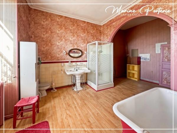 Maison de maître à révéler au cœur de Jegun – charme, volumes et cachet exceptionnel