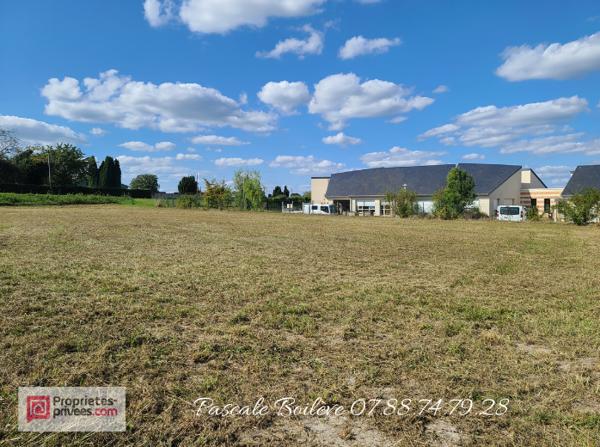 Terrain à bâtir viabilisé - 729 m² - VERNANTES - 15 MIN DE SAUMUR