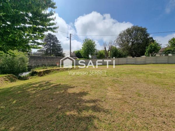 Terrain constructible à Saint-Laurent-sur-Mer – Proche plage du Débarquement