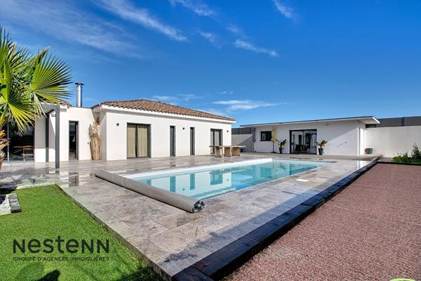 Maison contemporaine T5 d'exception de 2022 dans un environnement privilégié.