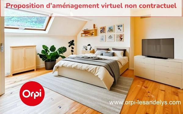 Maison à vendre    4 pièces • 74 m2 Les Andelys