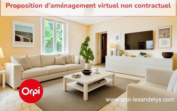 Maison à vendre    4 pièces • 74 m2 Les Andelys