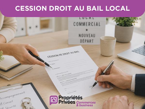 CLAMART - Droit au bail, Local commercial 60 m² + Sous sol + Appartement 40m² + Jardin