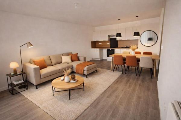 Appartement Luzarches 2P - 47 m²
