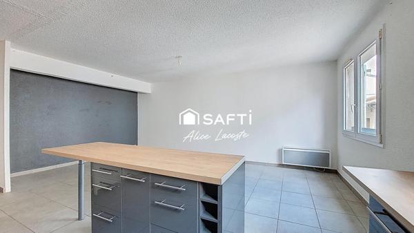 Bel appartement T3 rénové au cœur de Lézat-sur-Lèze