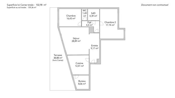 Appartement Paris 7e - PLACE DE BRETEUIL