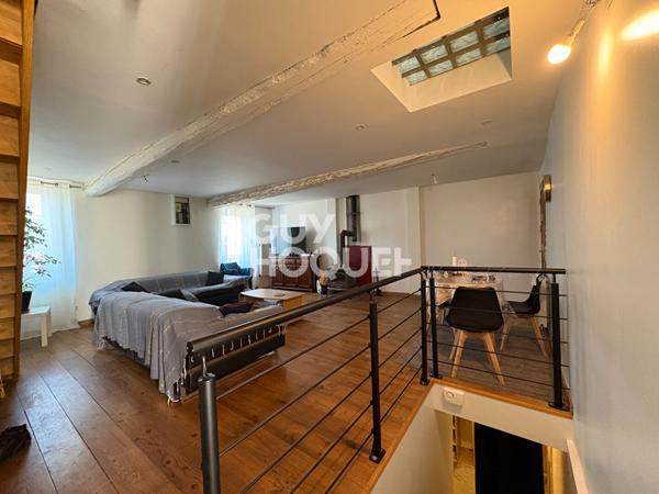 Maison 135m² habitable - garage - jardin - travaux à prévoir