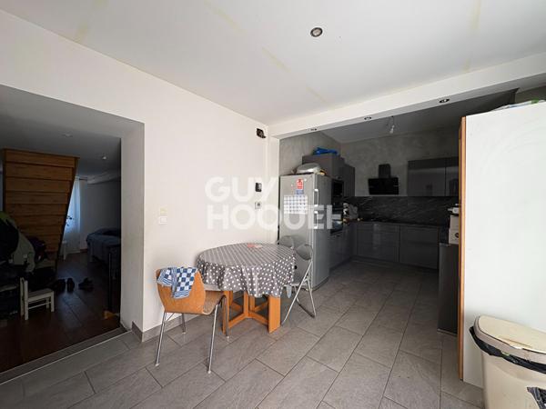 Maison 135m² habitable - garage - jardin - travaux à prévoir