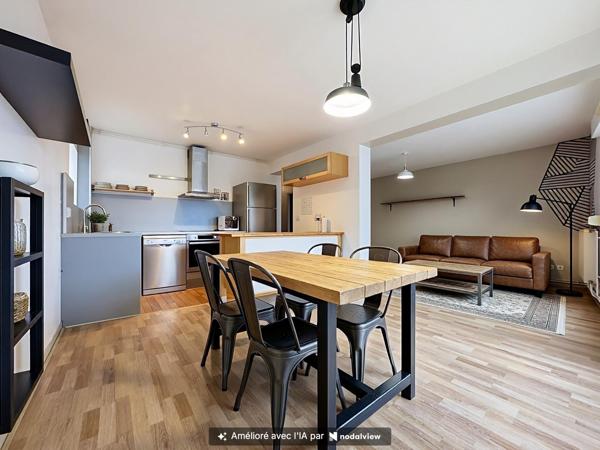 Appartement 75m2 - 2 chambres et garage
