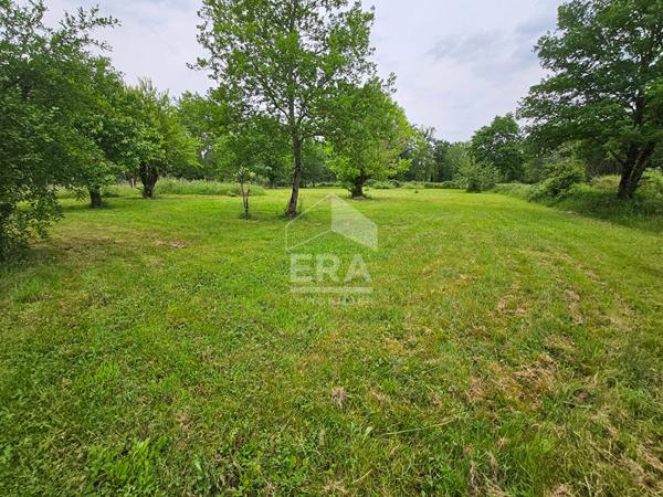 Terrain constructible au calme en seconde ligne