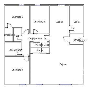Maison à vendre  4 pièces - 86,81 m2 BOUSSY ST ANTOINE - 91