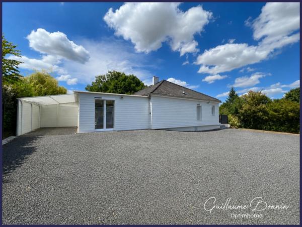 Maison à vendre 5 pièces de 129m², 3 chambres, suite parentale, SPA, garages à NOUAILLÉ-MAUPERTUIS 86340