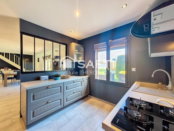 Maison 3 chambres garage attenant et double garage