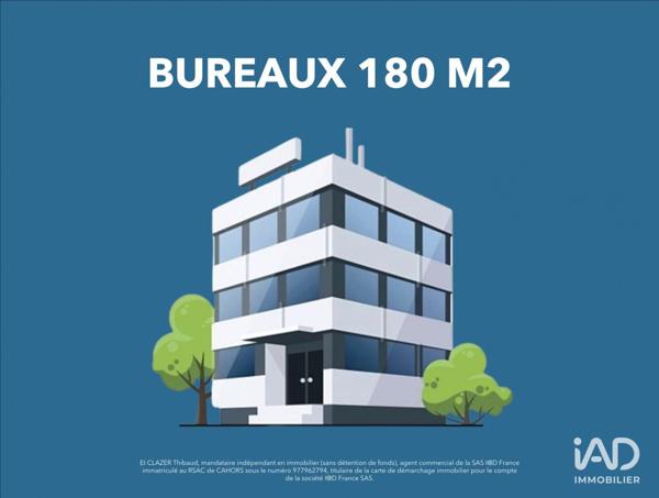 Location bureaux 180 m² Cahors