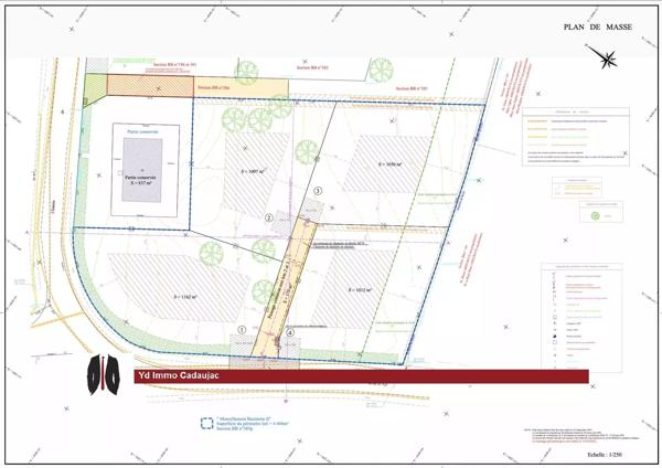 Terrain Constructible 1200 m2