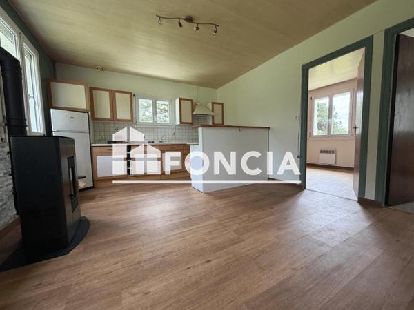 Location Maison 3 pièces 49.55 m² - 2 CHEMIN DE KERGALEDEN Landudal 29510