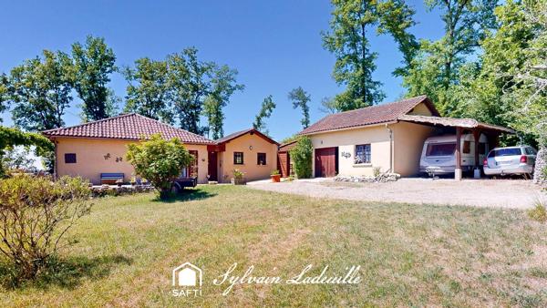 Maison de plain-pied 147 m² sans vis-à-vis en Périgord Noir