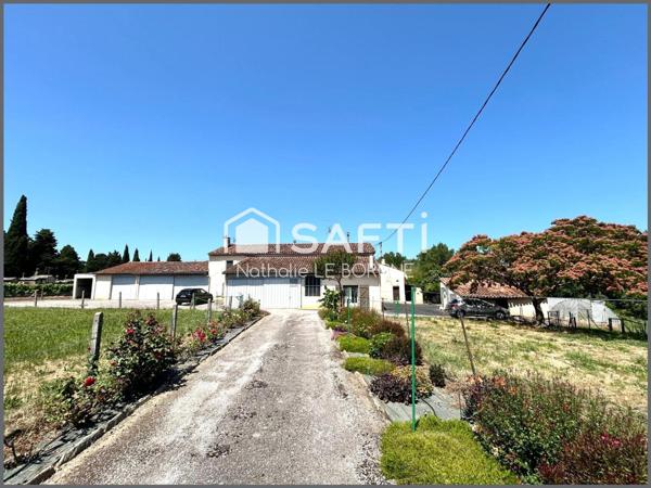 Ensemble immobilier avec maison / hangars /annexes