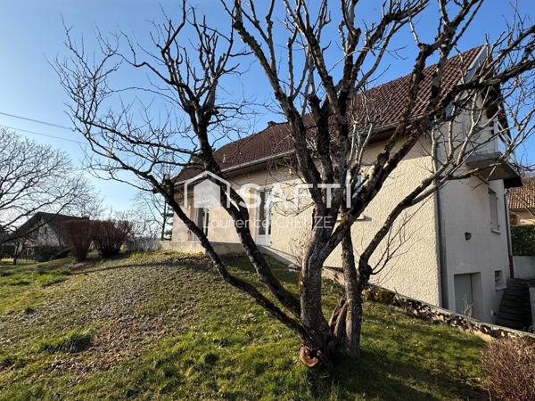 Saône maison avec 4 chambres sur terrain de 685 m²