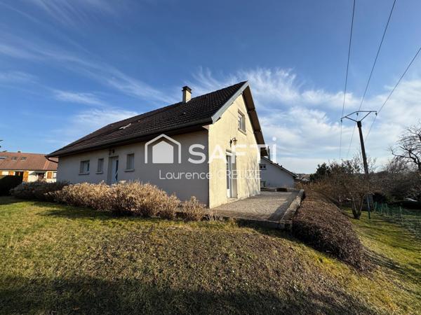Saône maison avec 4 chambres sur terrain de 685 m²