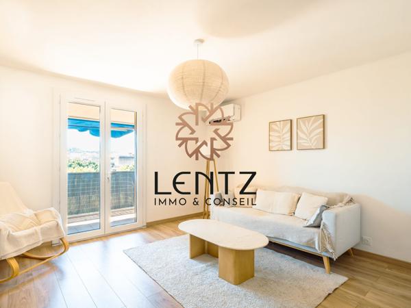 Appartement T3 rénové de 80,72 m² avec loggia et stationnement