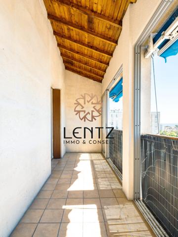 Appartement T3 rénové de 80,72 m² avec loggia et stationnement