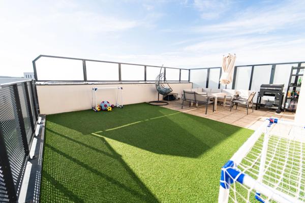 Les Ulis (91940) – Appartement - 73 m2 - 2 Chambres – Dernier étage – Terrasse 45 m²