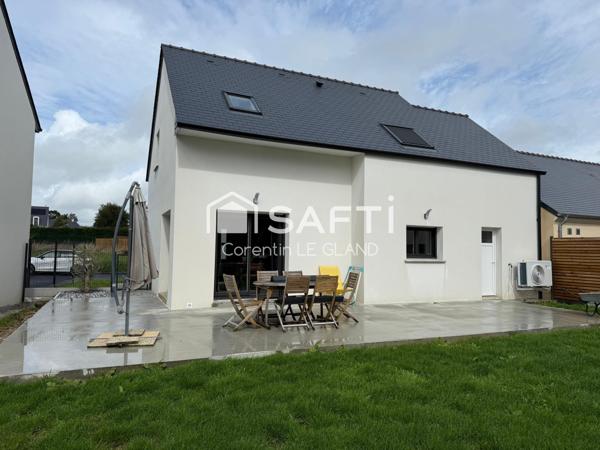 Maison neuve, proche Vilaine et bourg de Nivillac