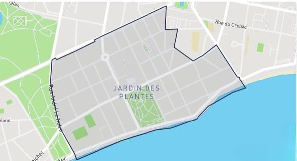 Appartement T3 meublé avec balcon – Quartier Jardin des Plantes, Saint-Nazaire – 1er étage