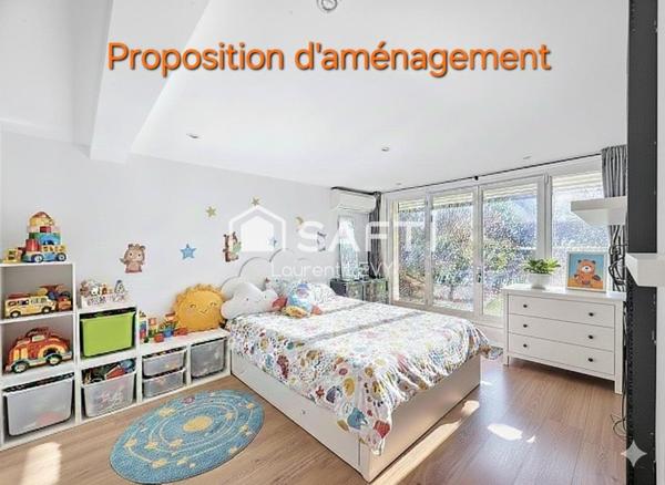 Maison 6 pièces 3/4 chambres, parcelle 840 m2