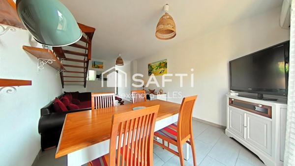 Résidence recherchée à deux pas du port : 2 chambres - Terrasse