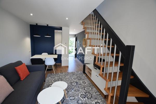 T2 en duplex meublé