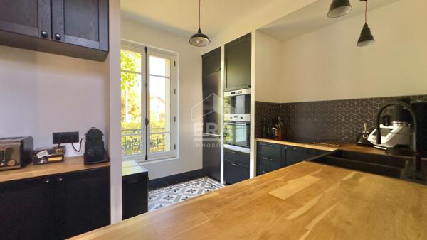 MAISON MEULIÈRE 8 PIÈCES À JUVISY-SUR-ORGE, CENTRE-VILLE AVEC JARDIN CLOS ET SOUS-SOL TOTAL