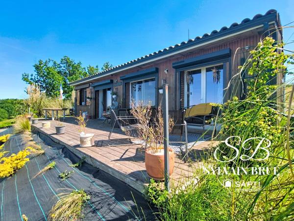 Maison bois 2023 - trois chambres et vue panoramique