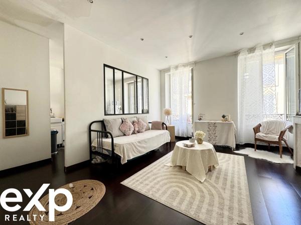 13003-MARSEILLE-LA VILLETTE-APPARTEMENT 1-2 PIECES-CAVE