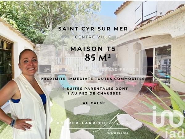 Maison à vendre 5 pièces 85 m² Saint-Cyr-sur-Mer