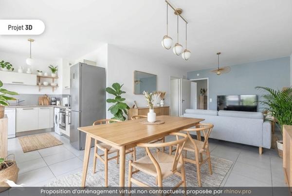 Appartement à vendre |  Martignas-sur-Jalle |  3 pièces | 62 m²