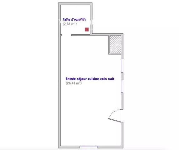 Paris VI – Monnaie – 2 Pièces charme de l’ancien 30m²