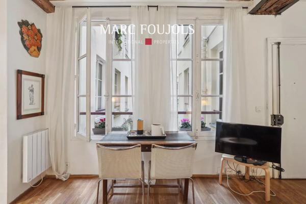 Paris VI – Monnaie – 2 Pièces charme de l’ancien 30m²