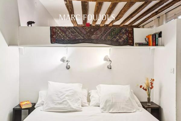 Paris VI – Monnaie – 2 Pièces charme de l’ancien 30m²